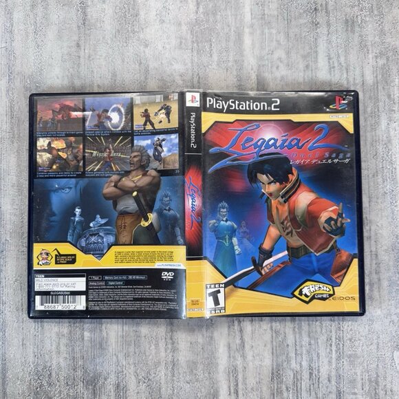 Legaia 2 Duel Saga PlayStation 2 PS2 Video Game Case Disc Tested No Manual - Picture 4 of 4